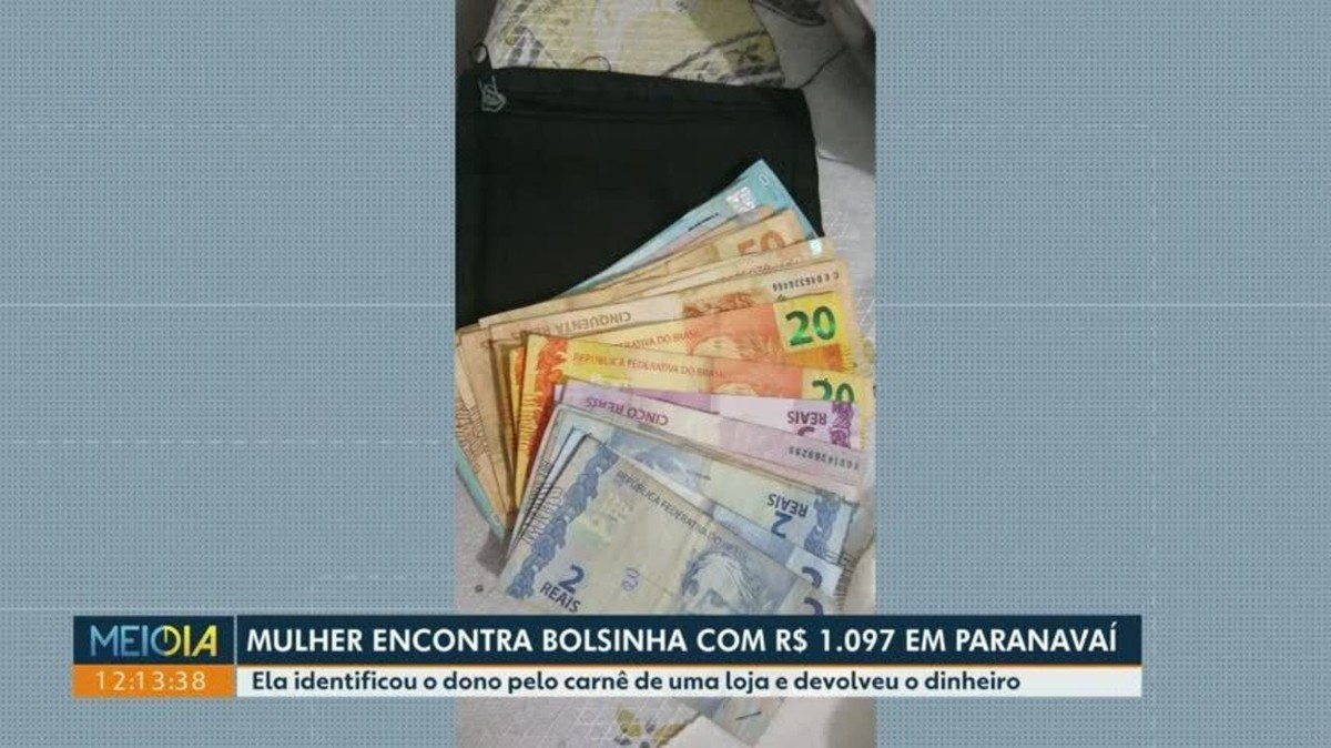 Mulher Encontra Bolsa Mais De R Mil E Devolve O Dinheiro Em