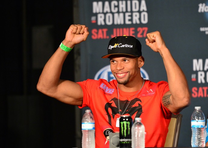 UFC Hollywood Thiago Marreta coletiva (Foto: Jason Silva) UFC Hollywood Thiago Marreta coletiva (Foto: Jason Silva)