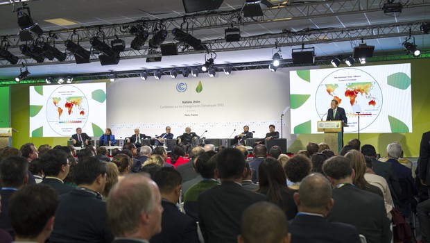 Lançamento da Aliança Internacional para Energia Solar na COP 21 (Foto: divulgação/ONU)