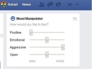 Facebook Mood Manipulator (Foto: Reprodução)