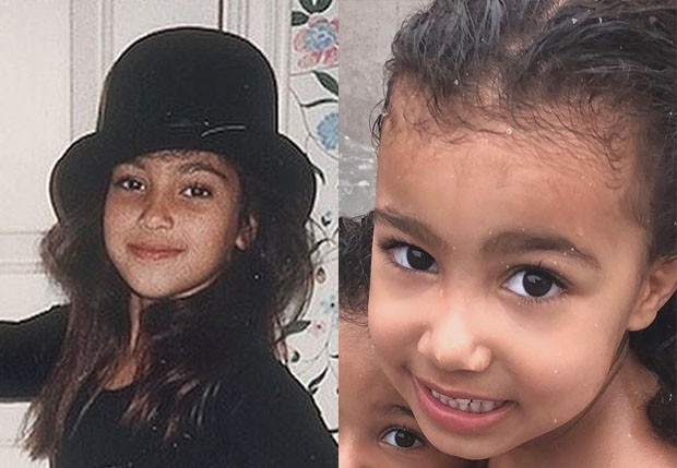Kim Kardashian e a filha mais velha, North West (Foto: Reprodução/Instagram) Kim Kardashian e a filha mais velha, North West (Foto: Reprodução/Instagram)
