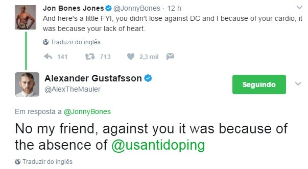 Jon Jones Twitter (Foto: Reprodução Internet)