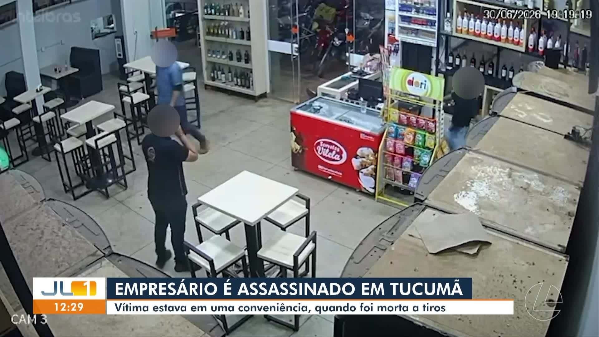 Empresário é executado a tiros em conveniência no município de Tucumã​‌​