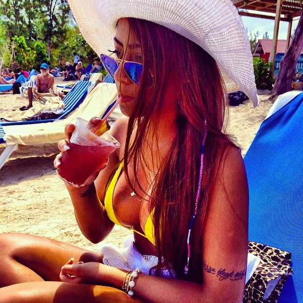 Rafaella Santos, irmã de Neymar, em viagem na Jamaica (Foto: Instagram / Reprodução)