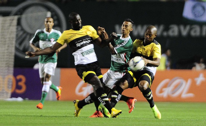 Juninho Palmeiras Criciúma (Foto: Marcos Ribolli/GloboEsporte.com)