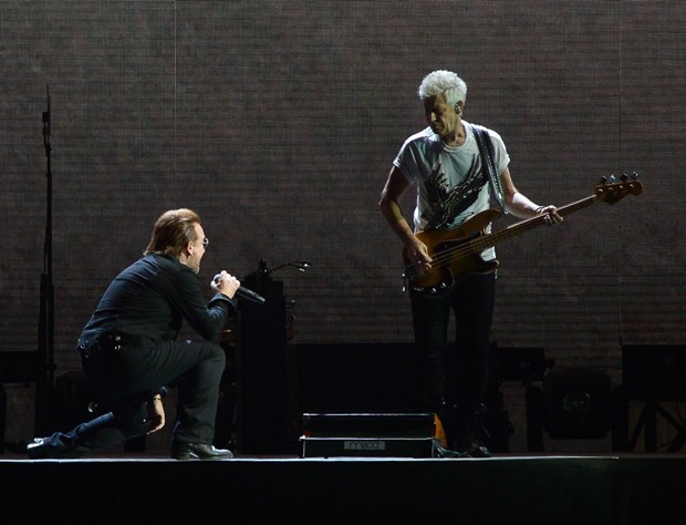 Show da banda U2 em São Paulo (Foto: Francisco Cepeda/AgNews)