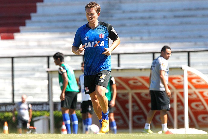 Dagoberto treino Vasco (Foto: Marcelo Sadio / Vasco.com.br)