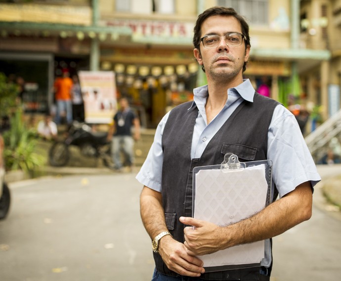 Bruno Mazzeo será Rui. Na foto, o ator interpretava Silveira em A Grande Família em 2014. (Foto: João Cotta/ Globo)