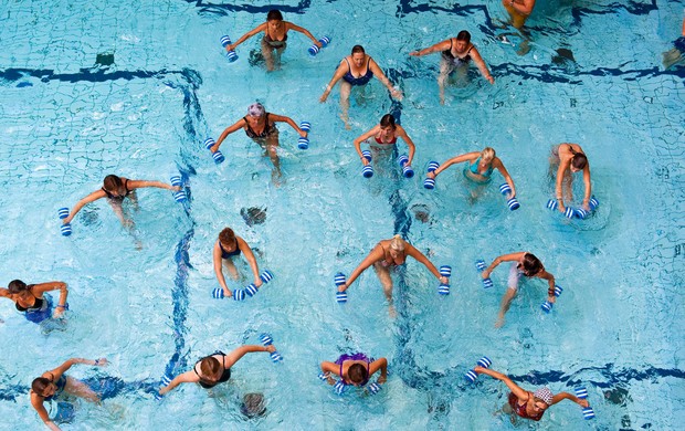exercício na água euatleta (Foto: Agência Getty Images)