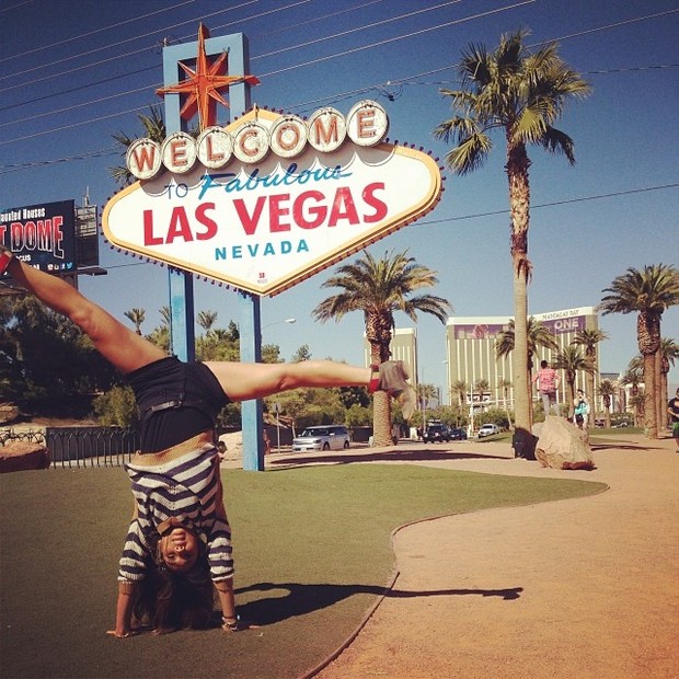 Daniele Suzuki se diverte em Las Vegas, nos Estados Unidos (Foto: Instagram/ Reprodução)