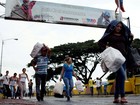 Mais de 35 mil venezuelanos cruzaram a fronteira da Colômbia por comida