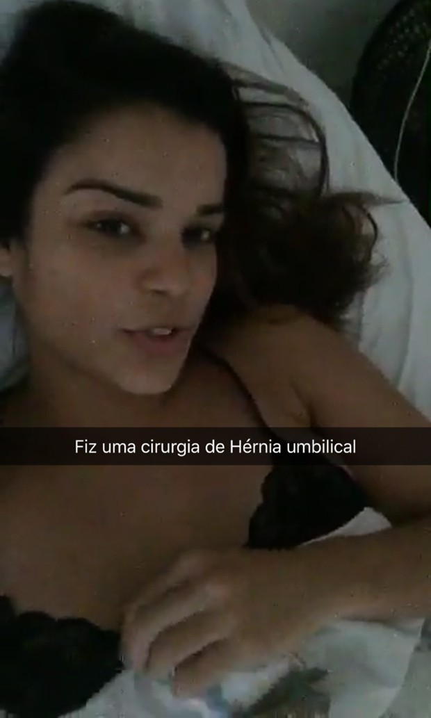 Mari Antunes (Foto: Reprodução / Snapchat) Mari Antunes (Foto: Reprodução / Snapchat)