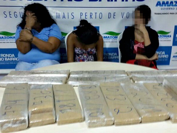 Suspeitas foram localizadas na madrugada desta quarta (Foto: Divulgação/SSP-AM)