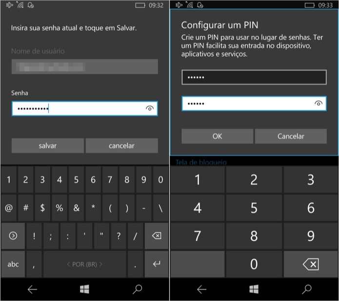 Como Configurar Uma Senha De Bloqueio No Windows 10 Mobile Dicas E Tutoriais Techtudo 0292