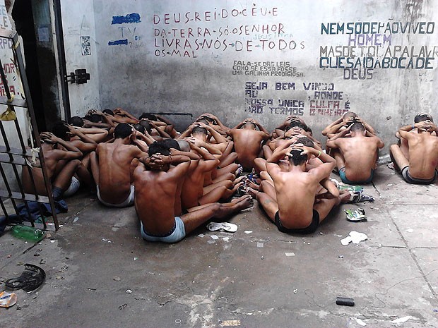 Rebelião Delegacia de Mata de São João, Bahia (Foto: Arquivo Pessoal)