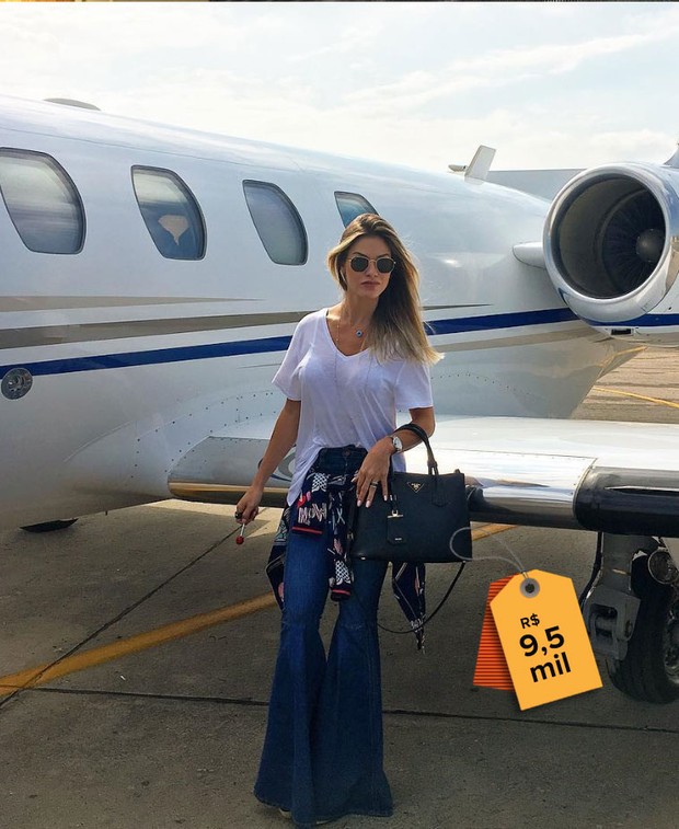 Andressa Suita usa bolsa de R$9,5 mil (Foto: Reprodução do Instagram)