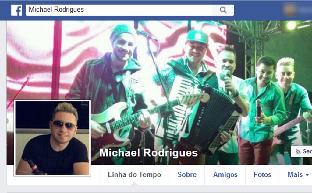 Michael Rodrigues era baixista da banda G10 (Foto: Reprodução/Facebook)