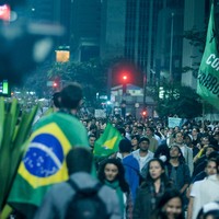 SP: protesto está na Paulista e em palácio (Flavio Moraes/G1) SP: protesto está na Paulista e em palácio (Flavio Moraes/G1)