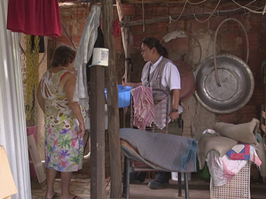 Moradores receberão agentes durante mutirão no Distrito do Rechã (Foto: Reprodução/TV TEM)