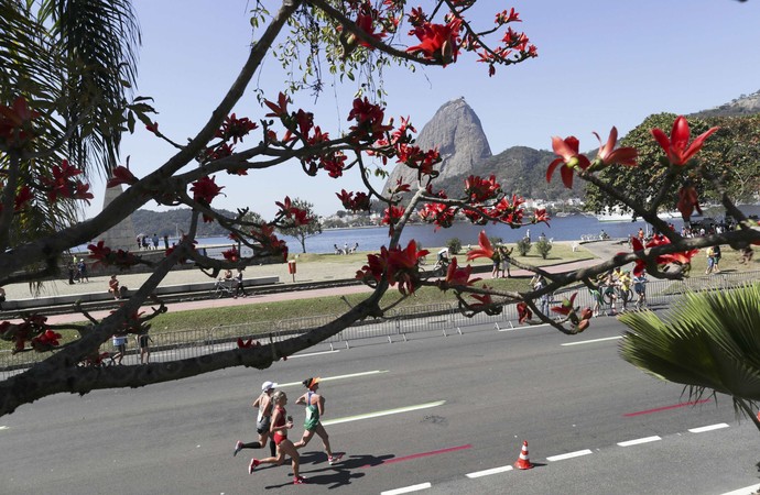 Maratona feminina (Foto: Reuters)