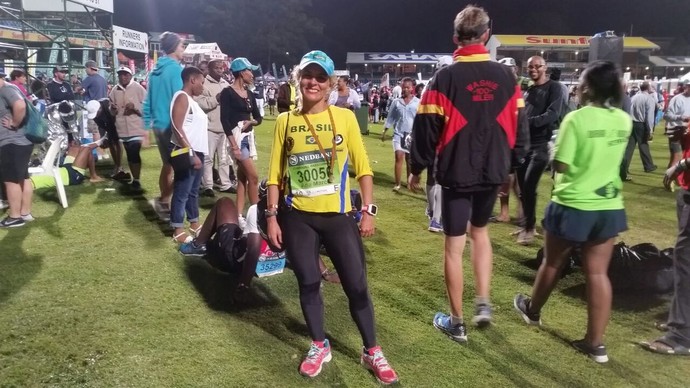 Ana Márcia Borges Gomes conclui ultramaratona pela 11ª vez seguida (Foto: Reprodução/Facebook)