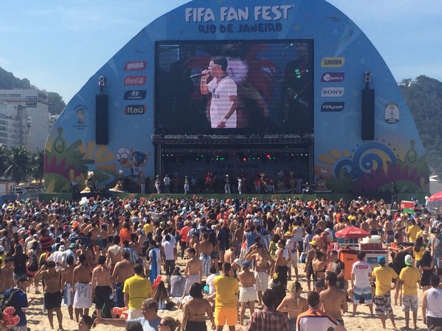 G1 Fifa Fan Fest Em Copacabana Tem Samba E Mpb Neste Sábado Notícias Em Rio De Janeiro