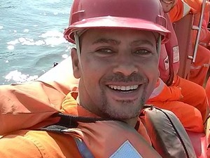 Alexsandro de Sousa Ribeiro é a sexta vítima de explosão em navio (Foto: Reprodução/Facebook) - alexsandro