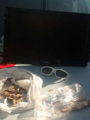 Polícia recuperou objetos furtado (Foto: Divulgação / Polícia Militar)