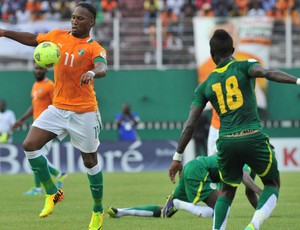 Drogba Costa do Marfim x Senegal (Foto: AFP)