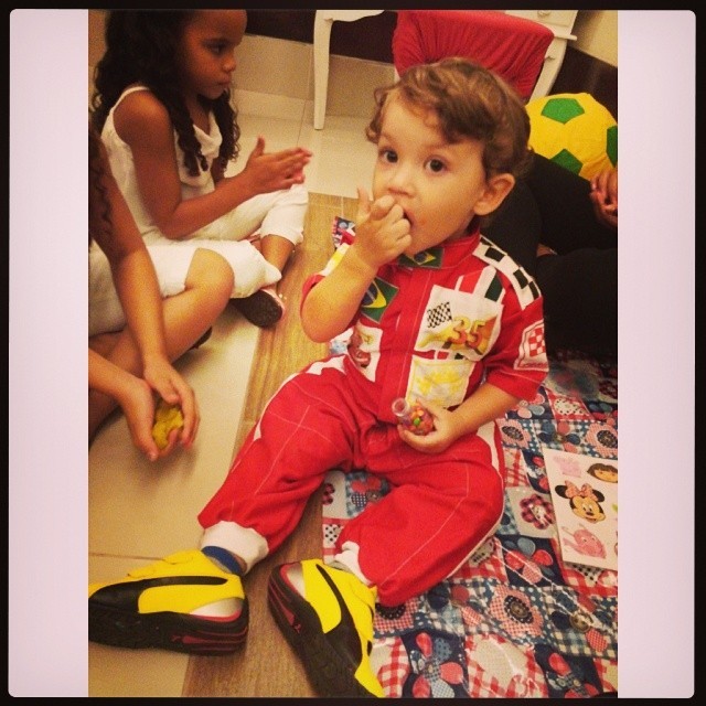 Filho de Priscila Pires faz aniversário (Foto: Reprodução/ Instagram)