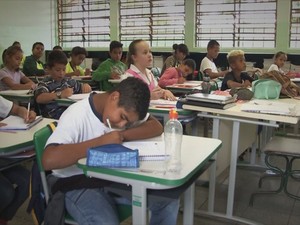 Educação é um dos destaques do bairro, escola foi bem avaliada pelo MEC  (Foto: Reprodução / TV TEM)