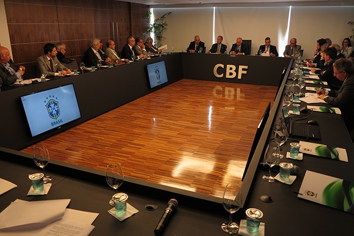 Reunião de presidentes de clubes na CBF