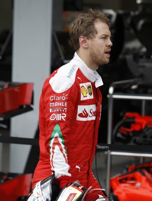 Sebastian Vettel após treino na Austrália