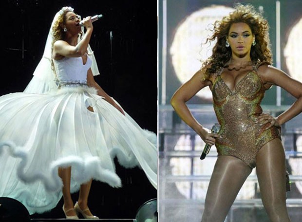 Beyonce em shows no Brasil em 2010, com o I am...Tour (Foto: Agnews/ Felipe Panfili)