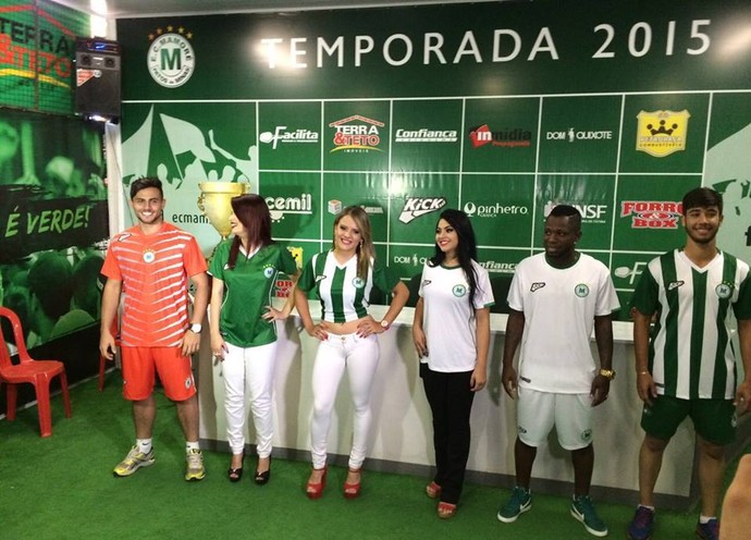Mamoré-MG apresenta uniformes para temporada 2015 Uniforme