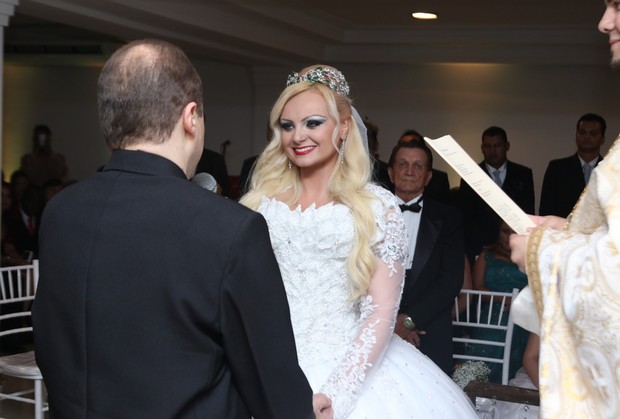 Casamento da Mulher Pera (Foto: Thiago Duran/AgNews)