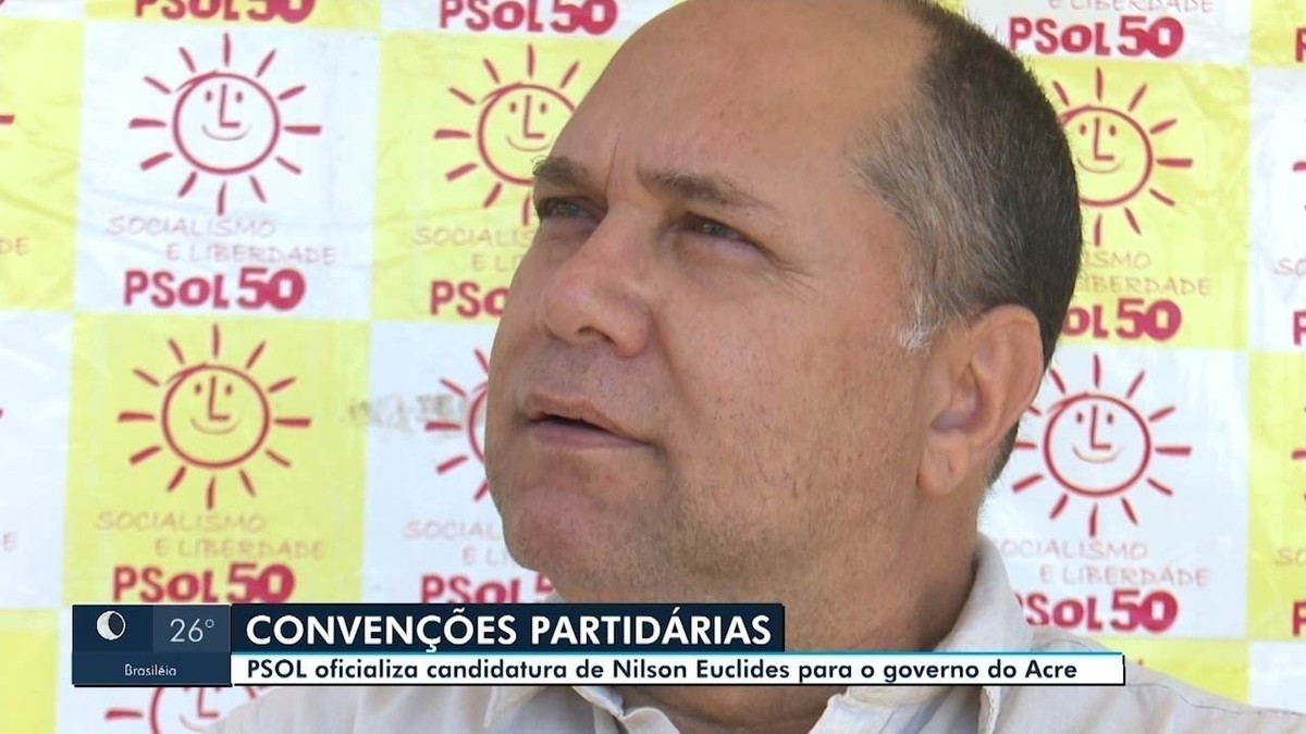 Nilson Euclides é o primeiro a registrar candidatura ao governo do Acre