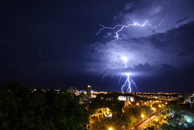 Imagem foi feita em Araraquara, SP (Foto: Fernando Tulio/ELAT/INPE)