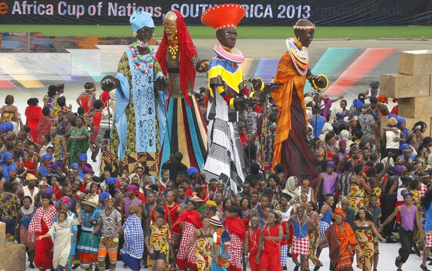 Festa abertura Copa Africana de Nações (Foto: EFE)