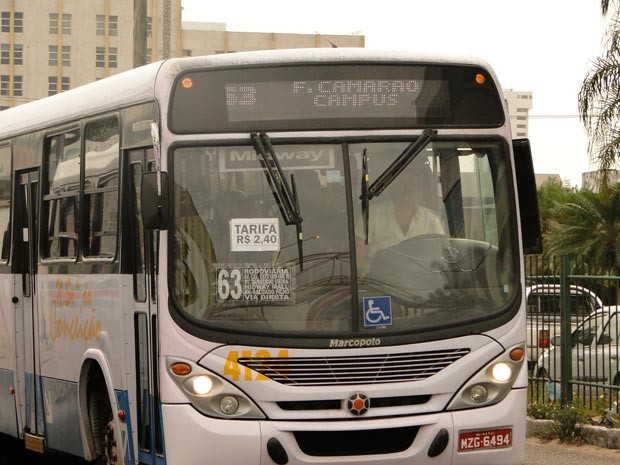 Tarifa dos ônibus em Natal subiu para R$ 2,40 (Foto: Ricardo Araújo/G1)