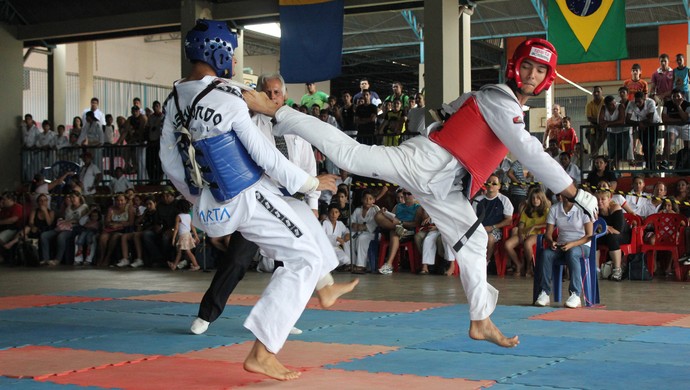 VI Rondônia Taekwondo Open movimenta Porto Velho (RO) (Foto: Hugo Crippa/GLOBOESPORTE.COM)