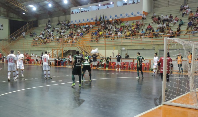 Sorocaba x Assoeva, pela Liga Futsal (Foto: Emílio Botta)