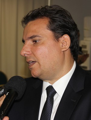 André Pitta - presidente da Federação Goiana de Futebol (Foto: Fernando Vasconcelos / Globoesporte.com)