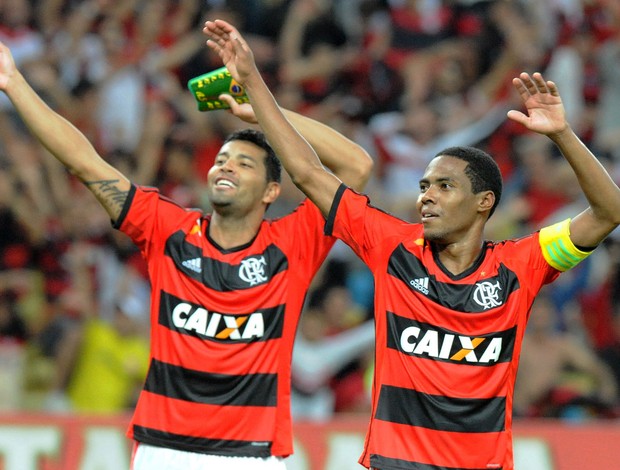 Elias gol Flamengo x Cruzeiro (Foto: Alexandre Vidal / Flaimagem)