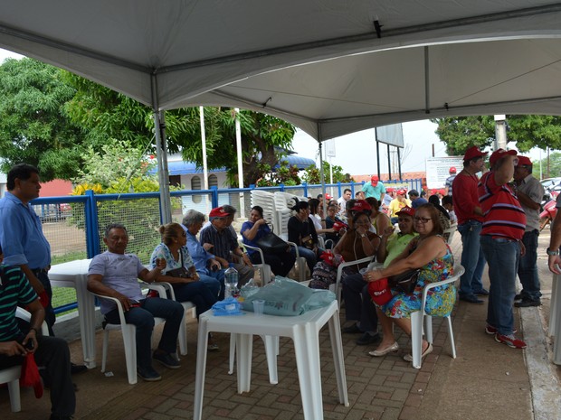 Manifestação Fora Temer em Porto Velho (Foto: Hosana Morais/G1)