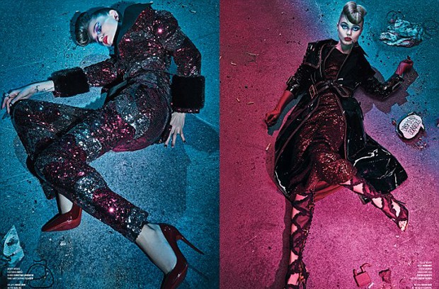 Bella Heathcote e Abbey Lee (Foto: Reprodução) Bella Heathcote e Elle Fanning (Foto: Reprodução)