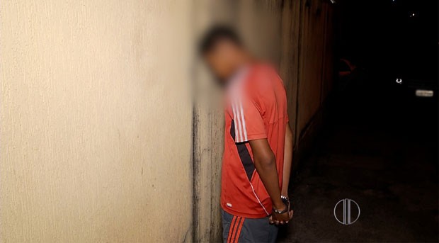 Garoto de 15 anos confessou ter matado o amigo por causa de uma dívida de R$ 10 (Foto: Reprodução/Inter TV Cabugi)