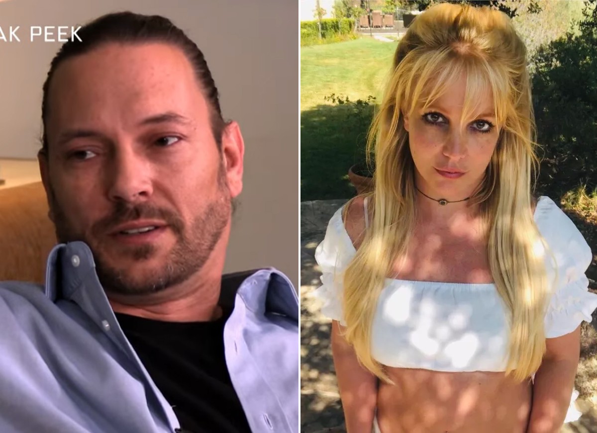 Kevin Federline tem dois filhos com Britney Spears (Foto: Reprodução / Youtube e Instagram)