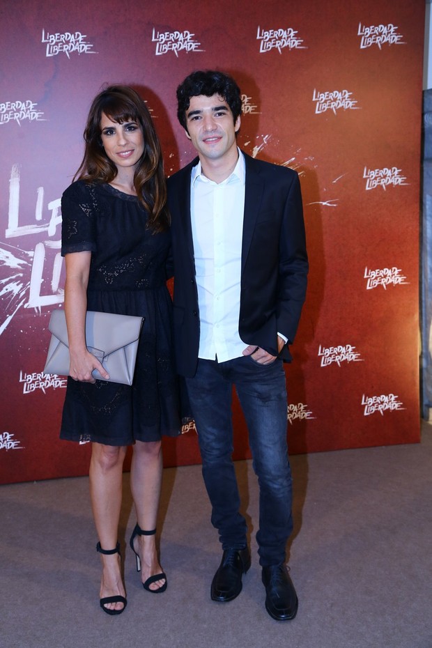 Maria Ribeiro e Caio Blat (Foto: AgNews - Felipe Assunção e Marcello Sá Barretto)