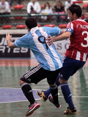 Futsal Argentina x Paraguai (Foto: Zerosa Filho / CBFS)